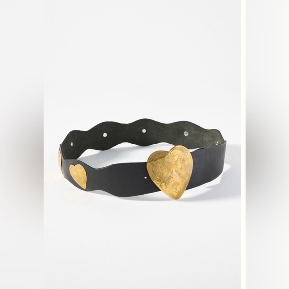 Anthropologie Z&L Europe multi heart hip belt size - Picture 2 of 8